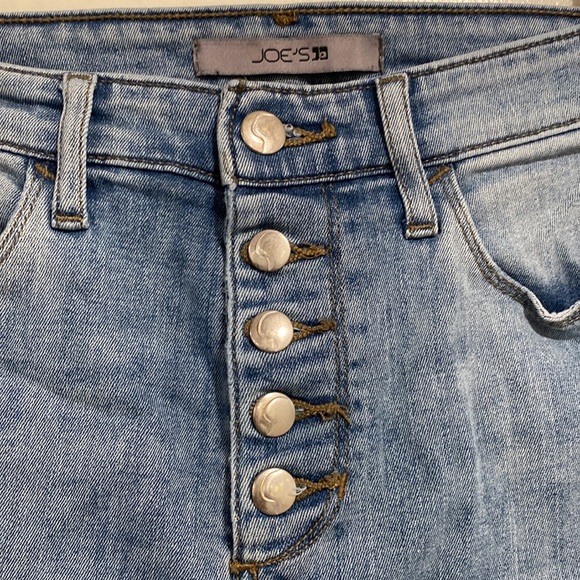 Joes Jeans light wash button fly jeans size 27 - Picture 2 of 7